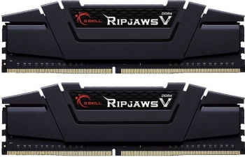 Memorie G.Skill Ripjaws V 64GB DDR4 3200MHz CL16 1.35v Dual Channel Kit F4-3200C16D-64GVK