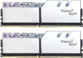 Memorie GSKill Trident Z Royal RGB Silver 16GB DDR4 3600MHz CL18 1.35v Dual Channel Kit 