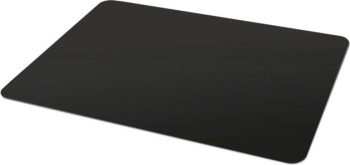 Protectie pentru pardoseala 140x100 cm efect oglinda culoare neagra