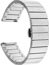 Curea Metalica Premium MTP 22mm Mecanism ButterFly Silver pentru Huawei Watch GT 