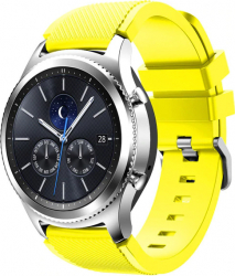 Curea Silicon Premium MTP Quick Release 22mm Galbena pentru HUAWEI WATCH 2 Classic 