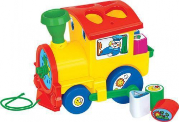 Locomotiva educativa+forme Polesie 