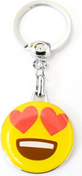 Breloc cheie din metal - Emoticon Inimioare - Motor Starter 