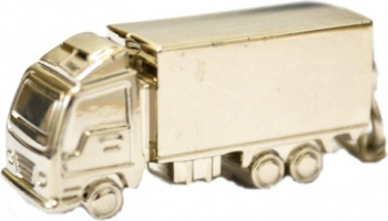 Breloc cheie din metal Premium - Camion - Motor Starter 