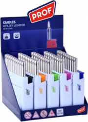 Set 50 aprinzator tip lumanare alb/multicolor 
