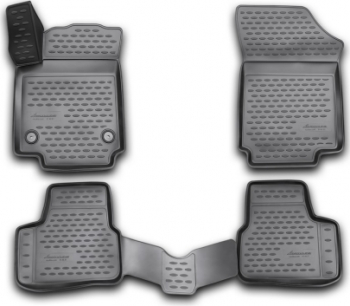 Set covorase auto cauciuc Premium Volkswagen Transporter 2004 - prezent 