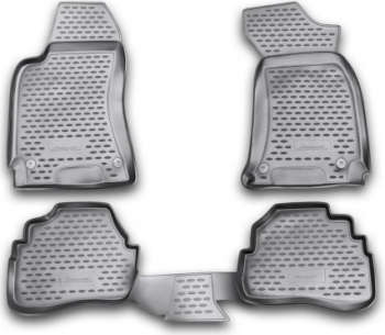 Set covorase cauciuc negre tip tavita Premium compatibil VW Passat B5 1996-2005 