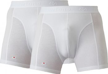 Set de boxeri 2 perechi - Newtone - Cu banda elastica cu logo in talie - Alb - M
