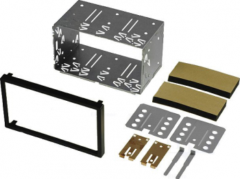 Set rama adaptoare player auto 2 DIN universala compatibil Citroen Ford Mercedes Peugeot Renault Seat VW Volvo Skoda 