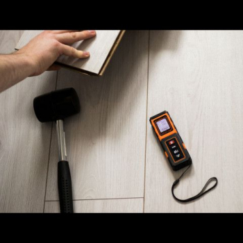 Telemetru cu laser Handy tip laser Class 2 635 nm max 1 mW calculatie automata a volumului/ariei/inaltimii precizie 40 m dimensiune afisaj 