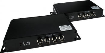 Multiplexor semnal video complex 4 semnale pe 1 cablu coaxial DXM-41 