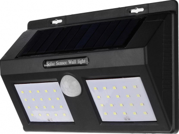 Lampa cu LED Dubla solara si senzor de miscare 40 x LED