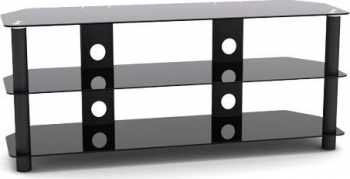 MASA TV LDK TP 1001L RAFTURI DE STICLA DIAGONALA MAXIMA 50 GREUTATE MAXIMA 40 KG NEGRU