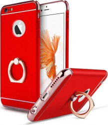 Husa Apple iPhone 7 MyStyle Elegance Luxury 3in1 Ring Red 