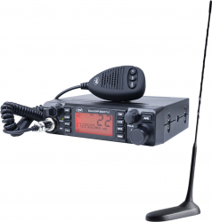 Kit Statie radio CB PNI ESCORT HP 9001 PRO ASQ 1224 + Antena CB PNI Extra 45 cu magnet 