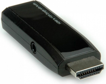 Adaptor HDMI la VGA cu audio T-M Negru Roline 12.03.3117 