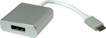 Adaptor USB 3.1 tip C la Displayport T-M Aluminiu Roline 12.03.3220 