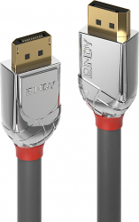 Cablu DisplayPort 4K@60Hz T-T v1.2 Cromo Line 5m Lindy L36304 