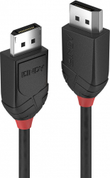 Cablu Displayport 4K v1.2 Black Line T-T 2m Lindy L36492 