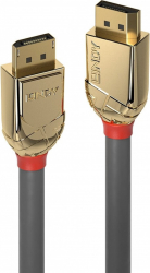 Cablu Displayport 8K UHD (DP certificat) v1.4 T-T 2m Gold Line Lindy L36292 