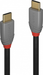 Cablu USB 3.1 tip C la tip C T-T 1m 5A PD (Power Delivery) Anthra Line Lindy L36901 