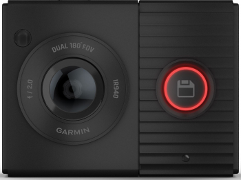 Camera de bord Garmin Dash Cam™ Tandem cu obiectiv dublu cu doua obiective de 180 de grade