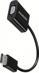 Convertor activ pentru conectarea monitorului cu port VGA la PC cu iesire DisplayPort AXAGON RVD-VGN DP Rezolutie maxima 1920 x 1200 Full 