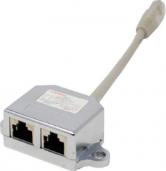 Dispozitiv de distribuire semnal Gembird LAN FTP 2x RJ45 alb 