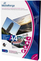 Hartie Foto MediaRange InkJet mata dual-side A4 50 coli 250g 