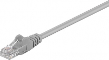Cablu UTP CAT5 patch cord 10m gri Goobay 