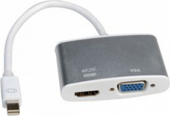 Adaptor Mini Displayport la HDMT/VGA T-M Roline 12.03.3161 