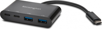 Kensington CH1000 USB 3.2 Gen 1 (3.1 Gen 1) Type-C 5000 Mbit/s Negru