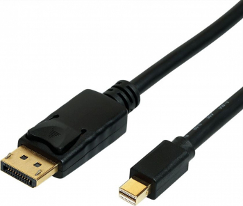 Cablu Mini Displayport la Displayport v1.3 / v1.4 T-T 2m negru Roline 11.04.5815 