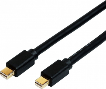 Cablu Mini Displayport la Mini Displayport v1.3 / v1.4 T-T 1m negru Roline 11.04.5817 