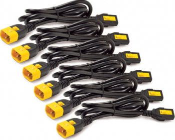Apc AP8704S-WW cabluri de alimentare Negru 1 2 m Conector C13 Conector C14