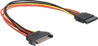 GEMBIRD CC-SATAMF-01 Gembird extention cable power SATA 15pin (M/F) 30 cm 