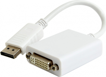 GEMBIRD A-DPM-DVIF-03-W Gembird Displayport v1.2 male to DVI (24+5) female adapter white 