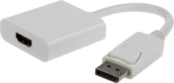 GEMBIRD A-DPM-HDMIF-002-W Gembird Displayport male to HDMI female adapter 10cm 