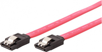 GEMBIRD CC-SATAM-DATA-0.3M Gembird Serial ATA III 30 cm Data Cable metal clips red 