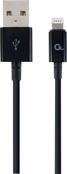 Cablu de incarcare si de date 8-pin Gembird, 1 m Negru 