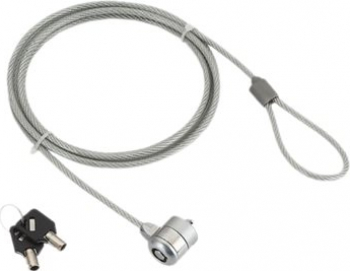 GEMBIRD LK-K-01 Gembird Cable lock for notebooks (key lock) 1.8m 