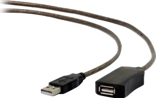 GEMBIRD UAE-01-5M Gembird USB 2.0 active extension cable 5m 