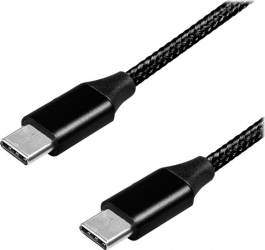 LOGILINK CU0154 LOGILINK - USB 2.0 cable USB-C to USB-C black 1m 