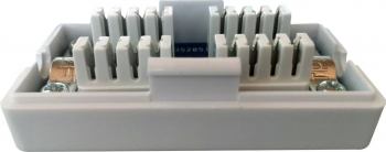 GEMBIRD NCA-LSAS6-01 Gembird RJ45/RJ45 in-line coupler cat.6 LSA (Krone) FTP shielded silver 