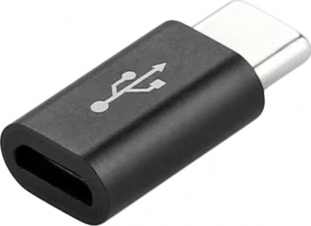 Adaptor Micro-USB to Type-C 2 3 cm MTP Premium Negru 