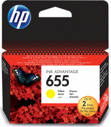 HP 655 Original Galben 1 buc.
