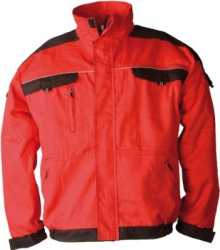 Jacheta salopeta Cool Trend rosu-negru marimea 64 