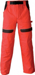 Pantaloni salopeta Cool Trend rosu-negru marimea 56