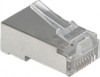 Pachet de conectori modulari ecranati LogiLink RJ45 cat6 cat6a cat7 50 bucati 