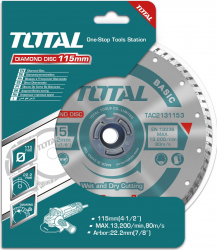 Disc debitare beton - 115mm 